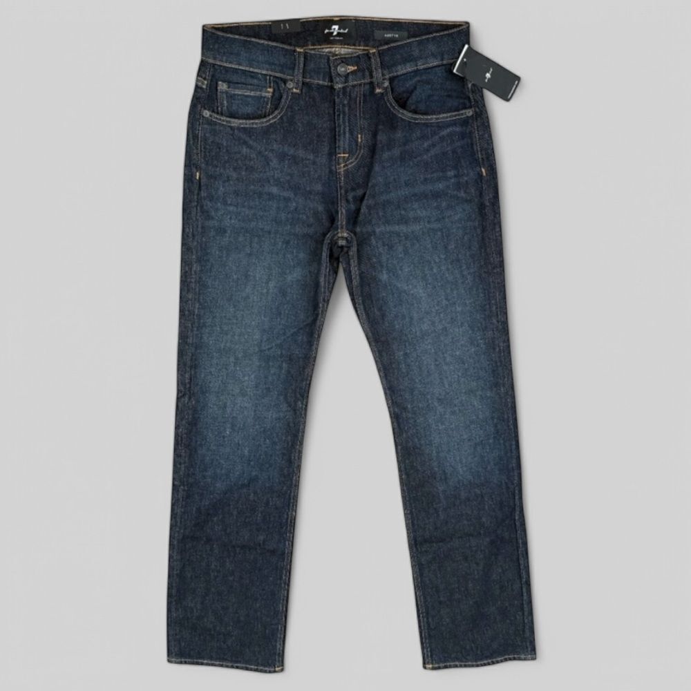 7 For All Mankind Austyn Relaxed Dark Wash Jeans Men’s 30 NWT